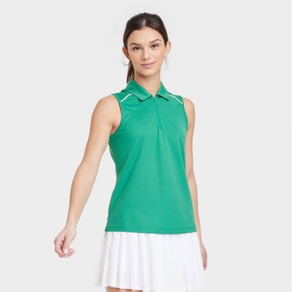 🎈ALL IN MOTION, Women’s Sporty Green, Sleeveless,Athletic Top, Size XS, NWT